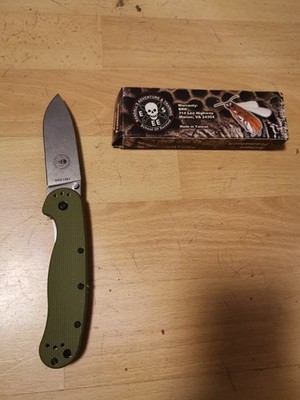 ESEE BRK1302OD Avispa * Framelock Folder * Stonewashed D2 Grün G10 * NEU