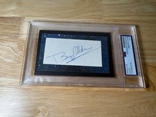 Buzz Aldrin Cut Autograph Card PSA DNA Slab Index NASA Moonwalker Apollo 11