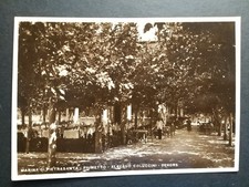 Marina di Pietrasanta (Lucca). Fiumetto - Albergo Coluccini - Dehors.