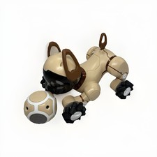 WowWee CHiP Robot Toy Dog Chocolate Tested Turns On Lights Up Read