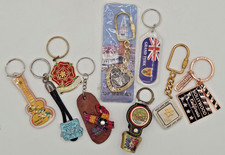 International Travel Keychains - LOT OF 9 - Heidelberg England Venezia FREE SHIP