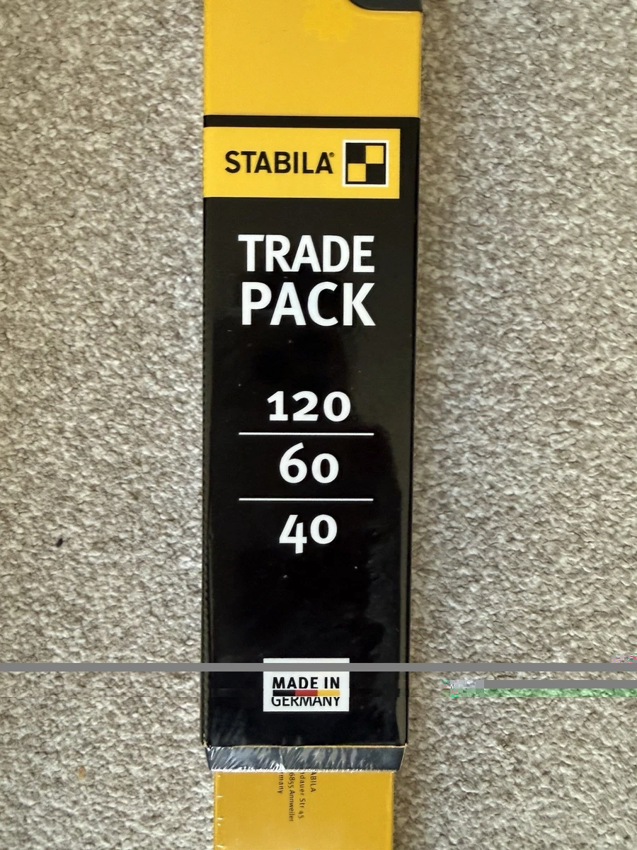 STABILA 3 piezas JUEGO NIVEL ESPÍRITU TIPO 70 - 40cm 60cm 120cm - ENTREGA GRATUITA AL DÍA SIGUIENTE