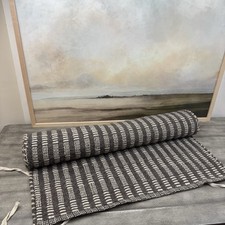 West Elm Cooper Flatweave Wool Rug Runner 2.5  x7  Java Multicolor NWOT Read
