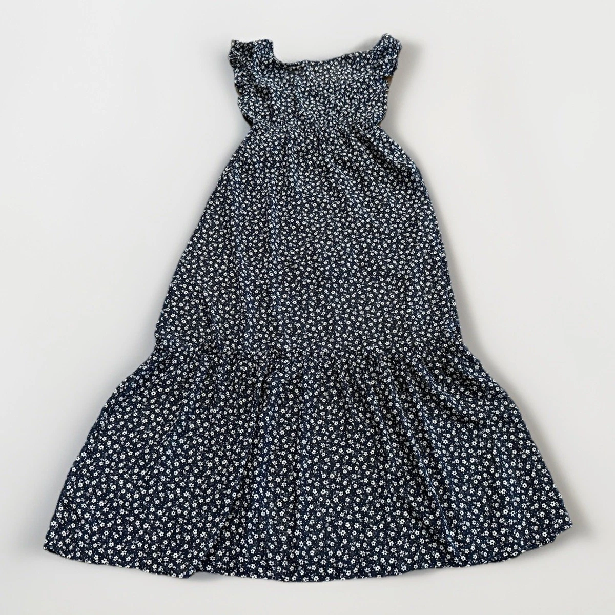 love ady maxi dress Love...Ady Stripe Ruffle Maxi Dress WHT/BK M at Nordstrom Rack - Womens Casual Dresswear