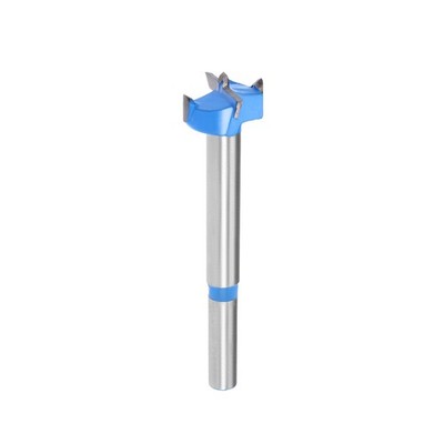 Forstner carbide hinge drill bit, 20mm, diameter 7mm shank