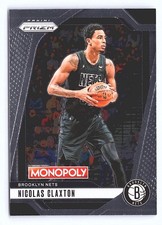 2024-25 Panini Prizm Monopoly #54 Nicolas Claxton