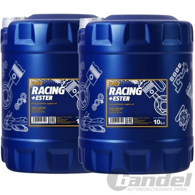 2x LITER MOTORÖL ÖL MANNOL 10W-60 RACING VOLLSYNTHETISCH