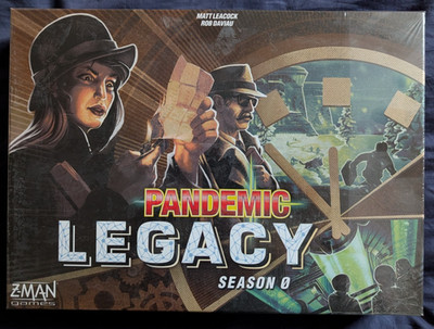 Zman Games Pandemic Legacy Season 0 Brettspiel 2-4 Spieler Neu/Schrumpft