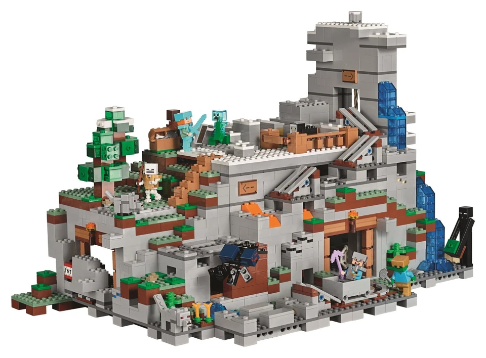 Brand New Lego Minecraft: The Mountain Cave - like LEG0 (21137) - Ship From USA - Image 2 of 4