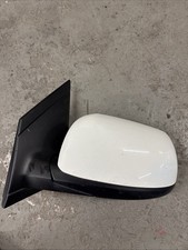 2013 KIA PICANTO MK2 PASSENGER NEAR SIDE MANUAL WING MIRROR WHITE