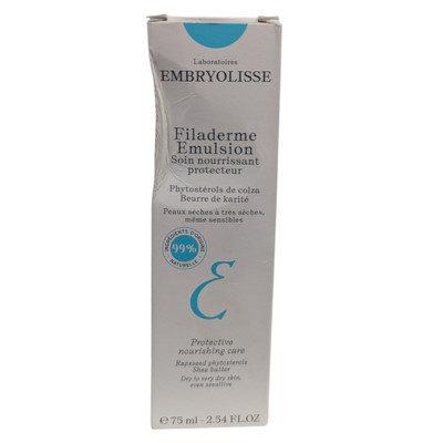 Embryolisse Filaderme Emulsion, Dry to Very Dry Skin, Even Sensitive, 2.54 fl oz