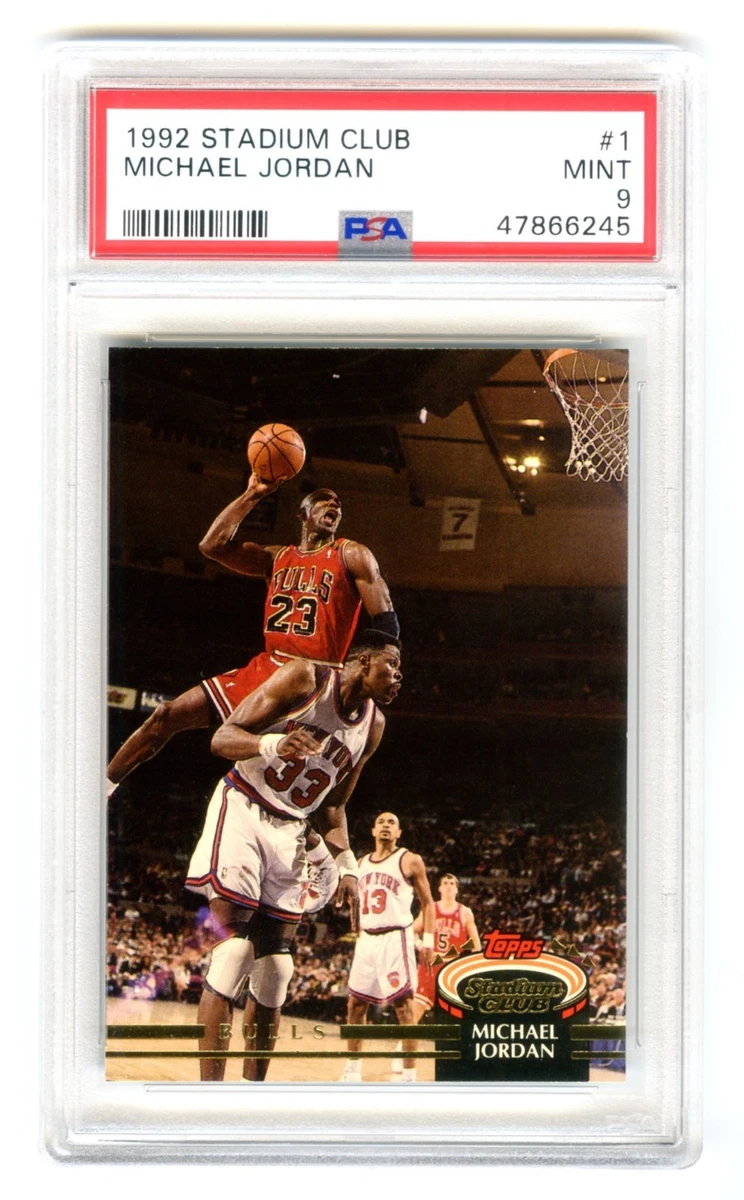 Michael Jordan Basketball Grade 9 1992-93 Season Sports Trading
