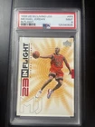 Upper Deck Michael Jordan Living Legend 23 in Flight IF9 PSA 9 Graded Card