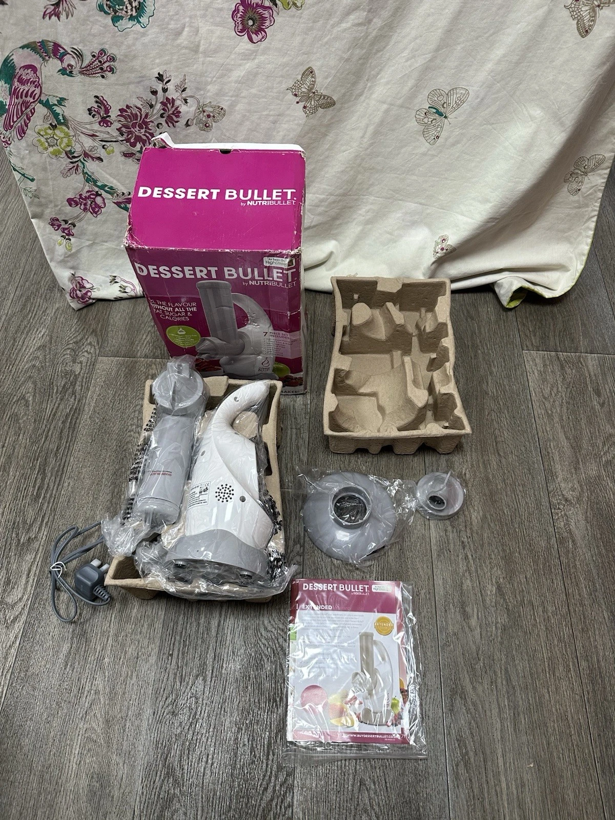 Nutribullet Dessert Bullet - New Never Used With Manual & Boxed