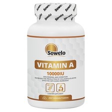 Vitamin A 10.000 IE   Tabletten   Augen, Haut...