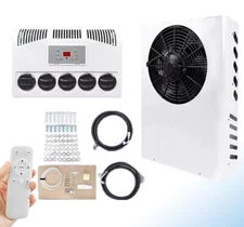 12V 11000BTU Air Conditioner Mini Split A/C For Semi Trucks Bus RV Caravan Vans