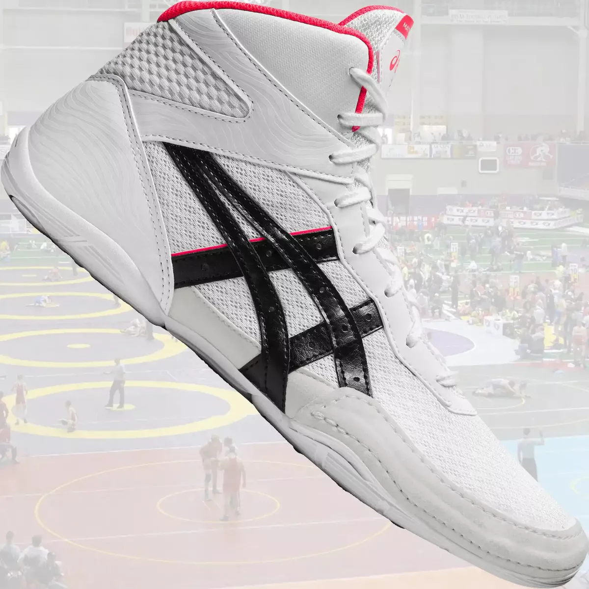 Asics men's matflex best sale 4 wrestling shoe