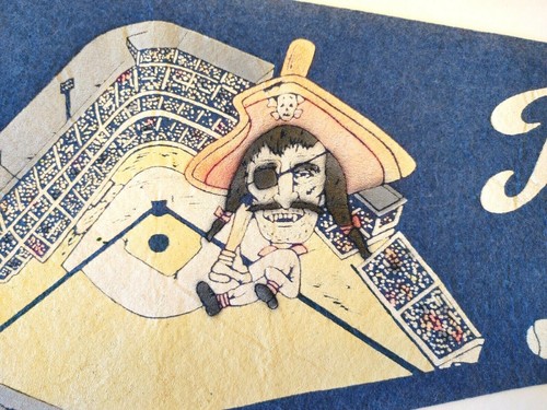 VINTAGE  PITTSBURGH PIRATES PENNANT 30" {D152} - Picture 3 of 7