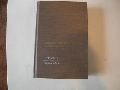 Engineering Mechanics, Vector Edition, 1962