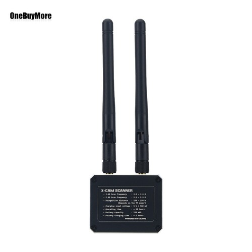 Skaner częstotliwości X-CAM 2,4G / 5,8G do drona FPV z anteną 2,4G / 5,8G - Zdjęcie 3 z 7