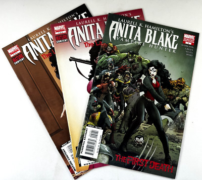 Marvel ANITA BLAKE (2007-08) #2 Variant + LAUGHING CORPSE #1-2 VF (8.0)