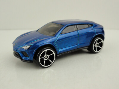 2016 Hot Wheels Hot Trucks #2 Lamborghini Urus (Blue) - LOOSE