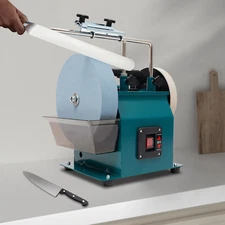 Electric Grinding Blade Sharpener Machine Belt Sander Polishing Bench Grinder
