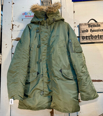 Alpha Industries Extreme Cold Weather N-3B Parka Fliegerparka Gr. XXL #0095