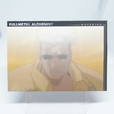 17 opening 8 Full Metal Alchemist CARDDASS MASTERS CARD Shonen gangan MAGAZINE