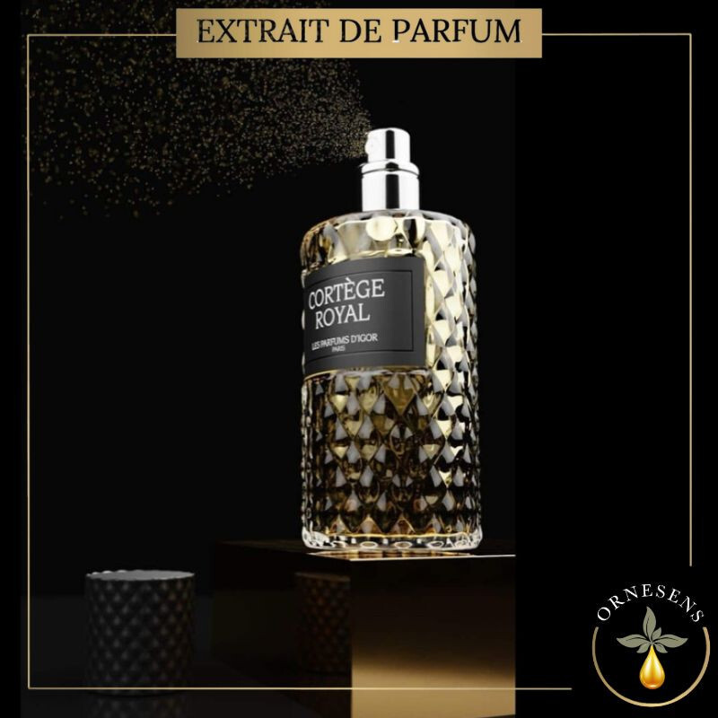 Cortège royal ancien Bois d'Igor économie d'Argent parfum très classe
