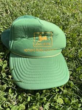 Vintage John Deere Snapback Trucker all mesh Made In USA