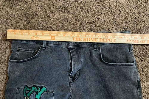 ASOS Monster MTV Jeans Vintage Streetwear Fashion Pants Denim Men’s Size 36x32 - Picture 10 of 11