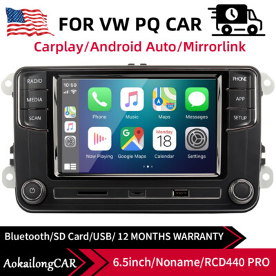 Noname CarPlay Android Auto RCD440 PRO Car radio RCD340G RCD330  For VW Golf CC
