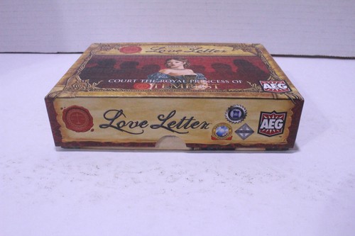 Love Letter: Court the Royal Princess of Tempest Card Game 100% Complete AEG - Picture 8 of 9