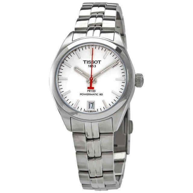 Tissot PR 100 White Women's Watch - T101.207.11.011.00 for sale online |  eBay
