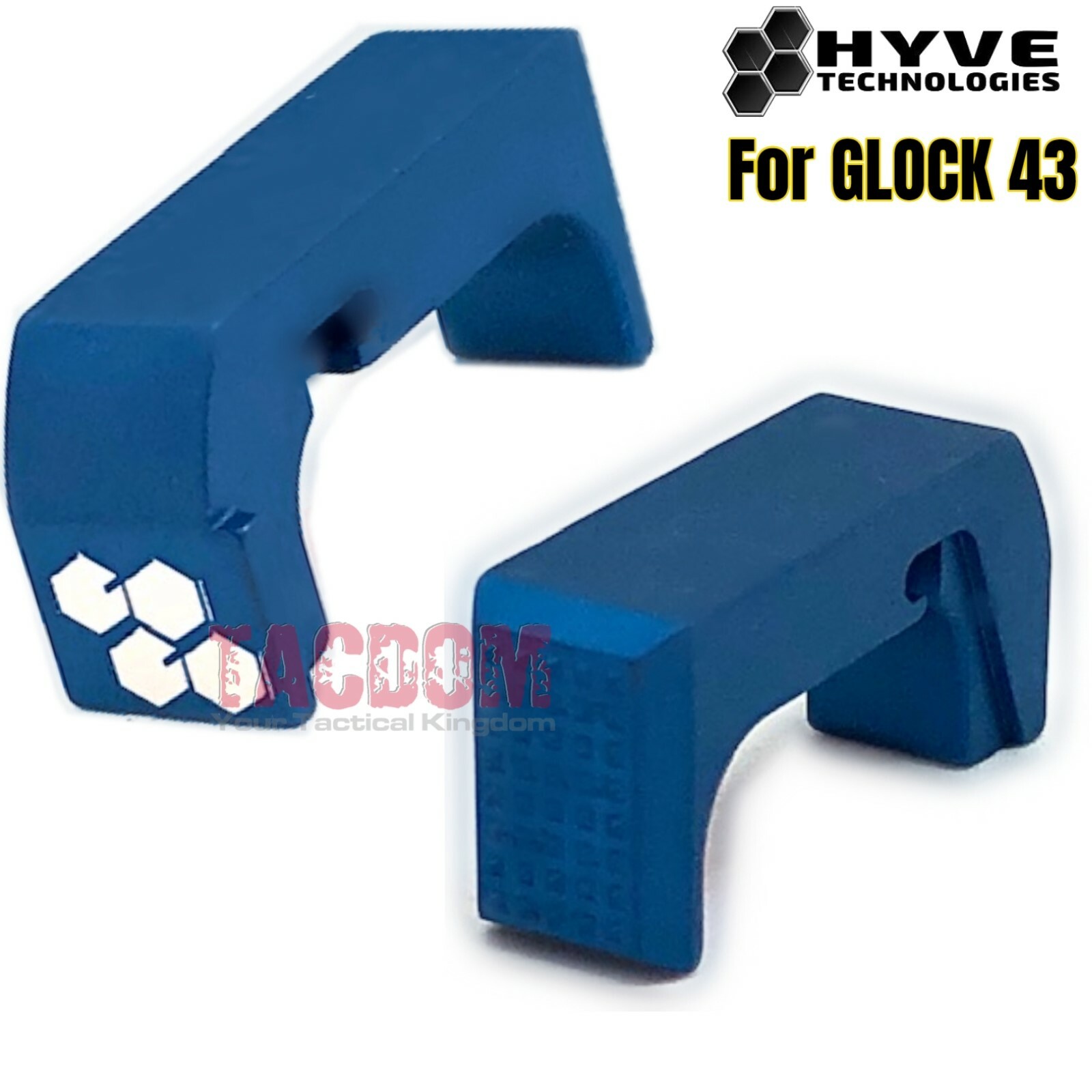 HYVE Technologies Extended Magazine Billet Aluminum Release for Glok 43 ...