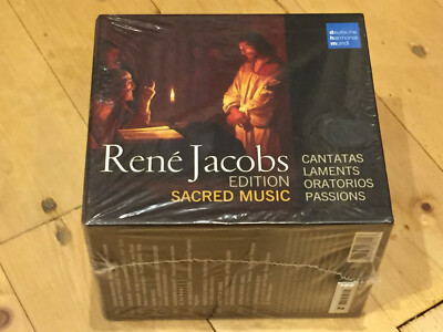 René Jacobs Edition Sacred & Secular RENE JACOBS EDITION Secular & Sacred Music DHM SONY CLASSICAL 10