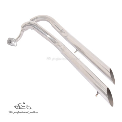 For Yamaha V Star XVS650 Dragstar 400 Exhaust Header Front Link Pipe Full System