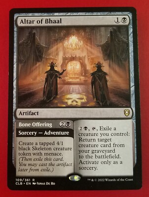1x Altar of Bhaal | Battle for Baldur's Gate | MTG Magic Cards | eBay 1x Altar of Bhaal | Battle for Baldur's Gate | MTG Magic Cards | eBay