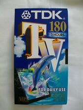 TAŚMA TDK E-180 VHS - KASETA 3-GODZINNA