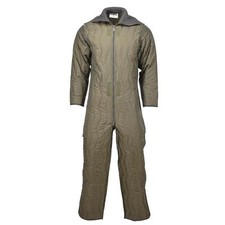 Original German Military coverall quilted liner winter jumpsuit lining olive NEW
