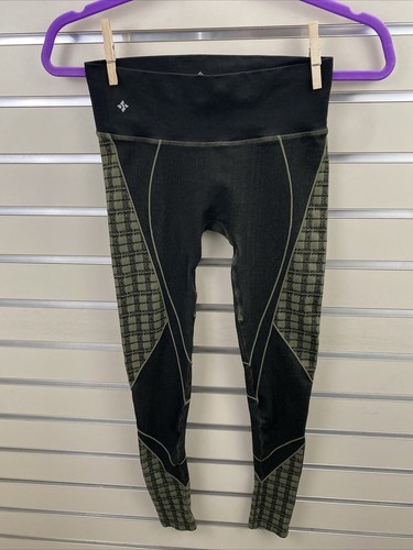 Olive Green Compression Capri Leggings 