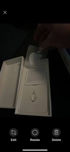 Lot de 3 boites vides iPhone boites iPhone uniquement - Photo 12 sur 12