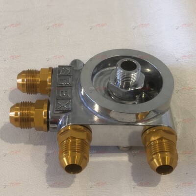 GREDDY GREX OIL COOLER RELOCATE BLOCK E/M SIDE TYPE-I ASSY 3/4X16UNF AN10 124...