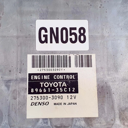 Toyota 4Runner 6 Cyl 2007 89661-35C12 Ecu Ecm oem jdm used 8966135C12 - Picture 2 of 10