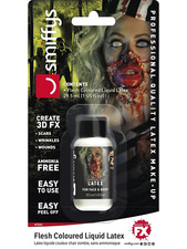 Zombie Liquid Latex Special FX Halloween Make Up Fancy Dress Accessory