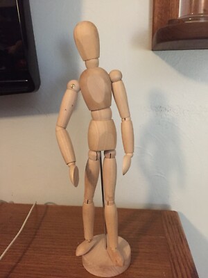 IKEA Gestalta 21576 Wood Mannequin Artist Sketch Figure Model Poseable 13