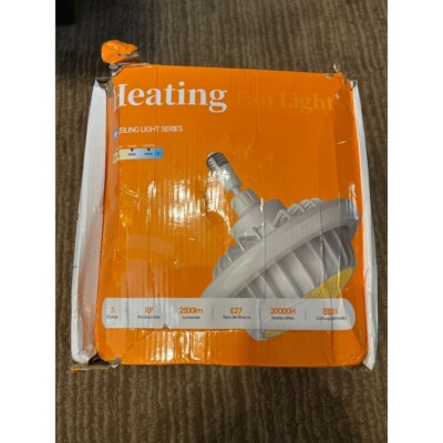 Heating Ceiling Light LED Lamp 2500lm 200-240V E27 Base 3 Colors