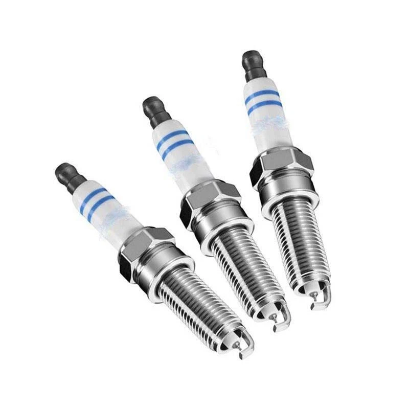 BOSCH Set of 3 Spark Plugs for Audi A1 TFSi CHZE 1.0 Jan 2016 to Jan 2018