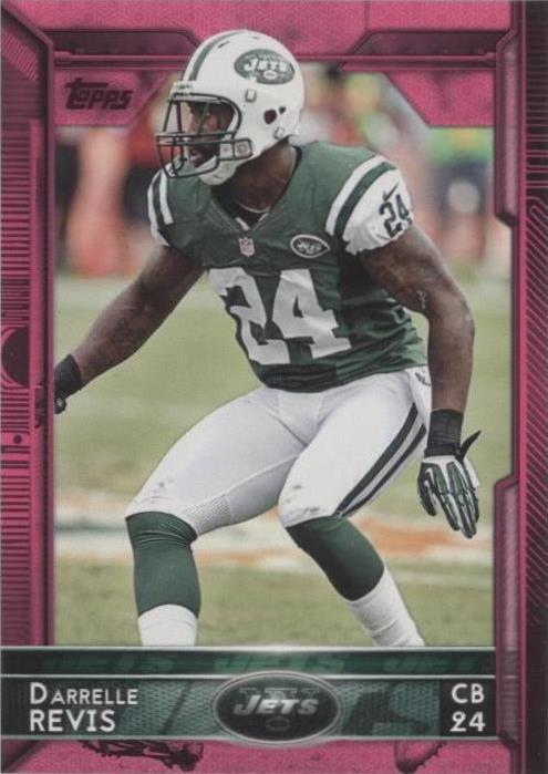 2015 Topps - Darrelle Revis #131 BCA Pink /499 for sale online | eBay